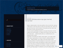 Tablet Screenshot of beatscome.wordpress.com