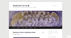 Desktop Screenshot of adnuntiatum.wordpress.com