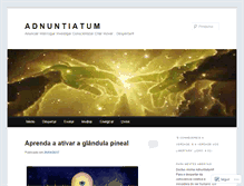 Tablet Screenshot of adnuntiatum.wordpress.com