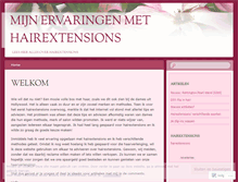 Tablet Screenshot of myextensions.wordpress.com