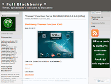 Tablet Screenshot of fullblackberry.wordpress.com