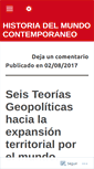 Mobile Screenshot of colegiodehistoria.wordpress.com