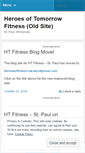 Mobile Screenshot of htfitness.wordpress.com