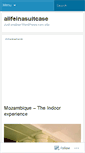 Mobile Screenshot of alifeinasuitcase.wordpress.com