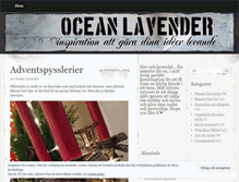 Tablet Screenshot of oceanlavender.wordpress.com