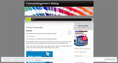 Desktop Screenshot of futurestradingprimer.wordpress.com