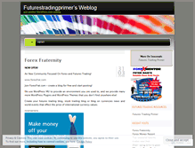 Tablet Screenshot of futurestradingprimer.wordpress.com