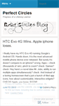 Mobile Screenshot of perfectcirclesblog.wordpress.com