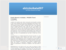 Tablet Screenshot of ebizzkolkata007.wordpress.com