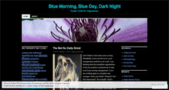 Desktop Screenshot of blue2darknight.wordpress.com