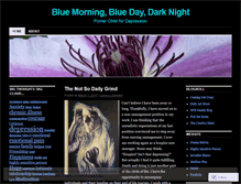 Tablet Screenshot of blue2darknight.wordpress.com