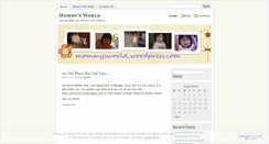 Desktop Screenshot of mommysworld.wordpress.com