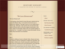 Tablet Screenshot of knightgd.wordpress.com
