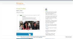 Desktop Screenshot of journelog.wordpress.com