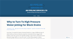 Desktop Screenshot of abpipelines.wordpress.com