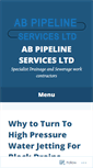 Mobile Screenshot of abpipelines.wordpress.com