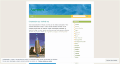Desktop Screenshot of marchepas.wordpress.com