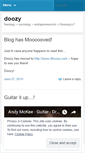 Mobile Screenshot of doooozy.wordpress.com