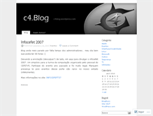 Tablet Screenshot of c4blog.wordpress.com