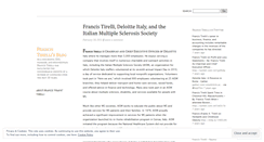 Desktop Screenshot of francistirelli.wordpress.com