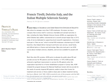 Tablet Screenshot of francistirelli.wordpress.com