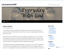 Tablet Screenshot of caravanarandall.wordpress.com