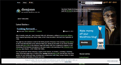 Desktop Screenshot of diemjones.wordpress.com