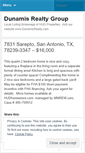 Mobile Screenshot of dunamisrealty.wordpress.com