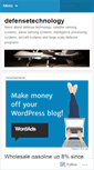 Mobile Screenshot of defensetechnology.wordpress.com