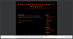 Desktop Screenshot of emilymphotography.wordpress.com