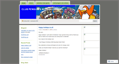 Desktop Screenshot of clubpenguinnewcheats.wordpress.com