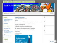 Tablet Screenshot of clubpenguinnewcheats.wordpress.com