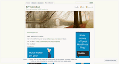 Desktop Screenshot of living2lead.wordpress.com
