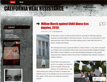 Tablet Screenshot of californiahealresistance.wordpress.com