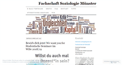 Desktop Screenshot of fssoziologie.wordpress.com