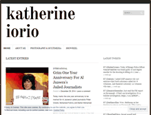 Tablet Screenshot of katherineiorio.wordpress.com