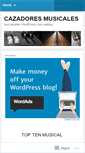 Mobile Screenshot of cazamu4.wordpress.com