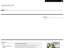 Tablet Screenshot of palaciosb.wordpress.com