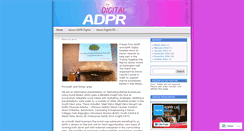 Desktop Screenshot of adprdigital.wordpress.com