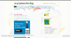 Desktop Screenshot of cpbatista136.wordpress.com