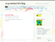 Tablet Screenshot of cpbatista136.wordpress.com