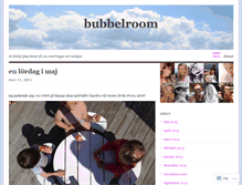 Tablet Screenshot of bubbelroom.wordpress.com