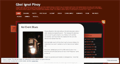 Desktop Screenshot of gboiignoipinoy.wordpress.com