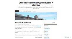 Desktop Screenshot of jmgoldson.wordpress.com