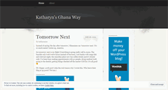 Desktop Screenshot of katharynsghanaway.wordpress.com