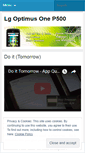 Mobile Screenshot of lgp500.wordpress.com