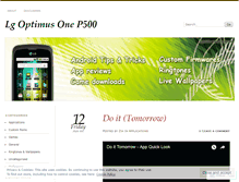Tablet Screenshot of lgp500.wordpress.com