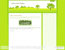 Tablet Screenshot of onlinetamilradios.wordpress.com