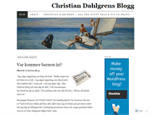 Tablet Screenshot of christiandahlgren.wordpress.com