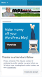Mobile Screenshot of msucares.wordpress.com